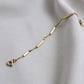 Bracelet Baguette plaqué or