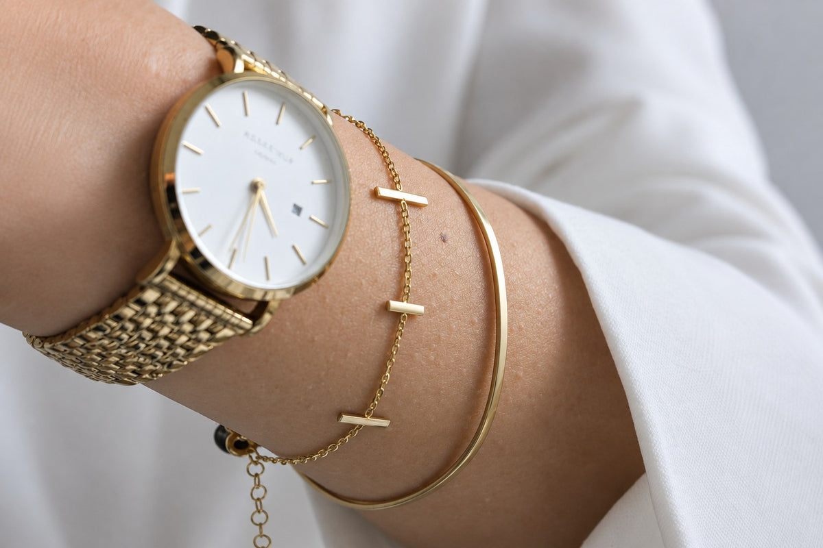 Bracelet Plato plaqué or