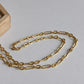 Collier Figaro plaqué or