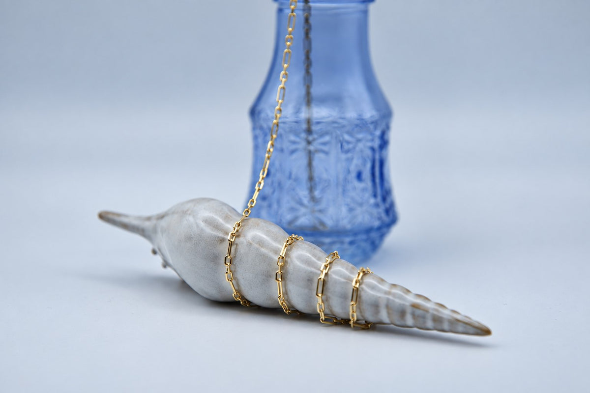 Collier Figaro plaqué or