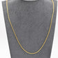 Collier Madrid plaqué or
