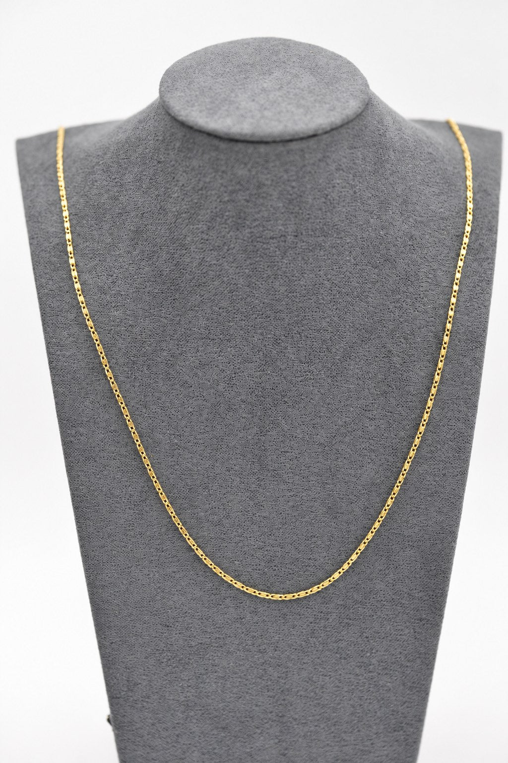 Collier Madrid plaqué or