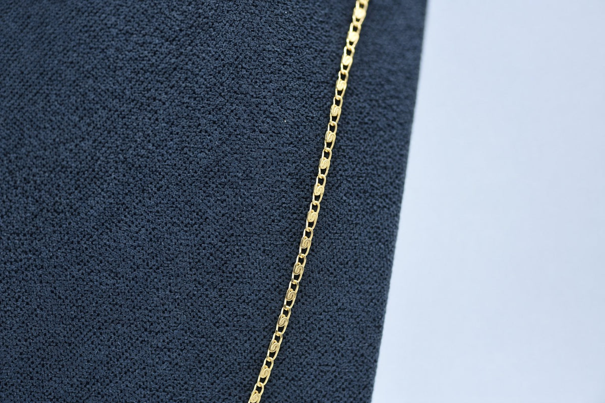 Collier Madrid plaqué or