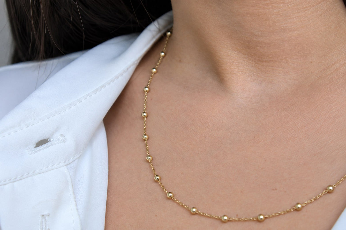 Collier Milan plaqué or