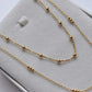 Collier Milan plaqué or