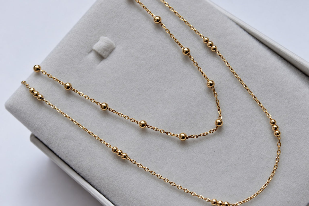 Collier Milan plaqué or