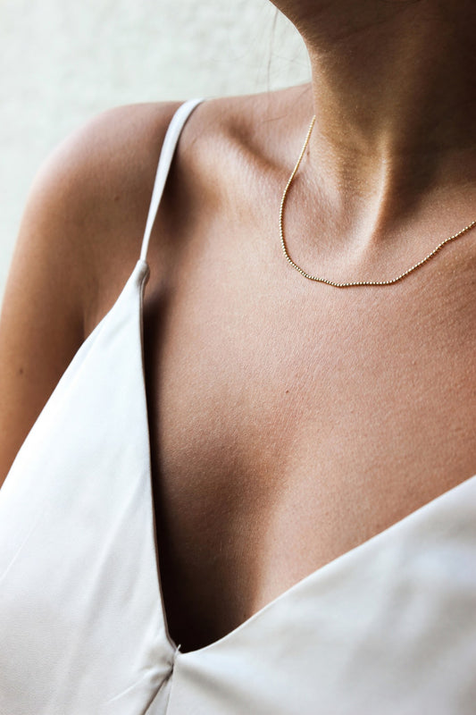 Collier Sparkle plaqué or