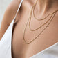 Collier Sparkle plaqué or