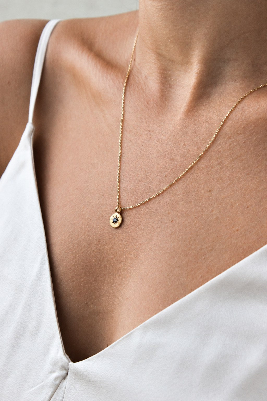 Collier Sunstar plaqué or