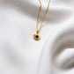 Collier Sunstar plaqué or