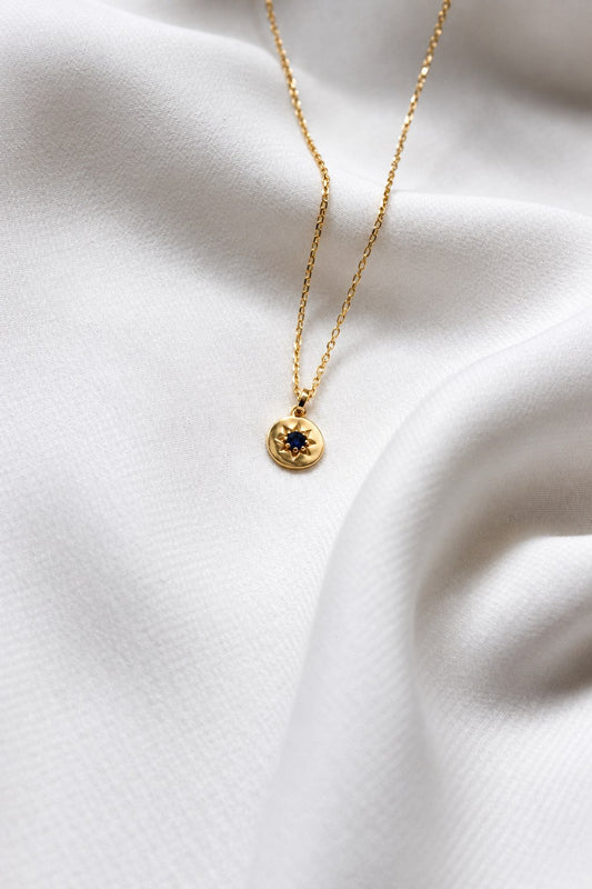 Collier Sunstar plaqué or