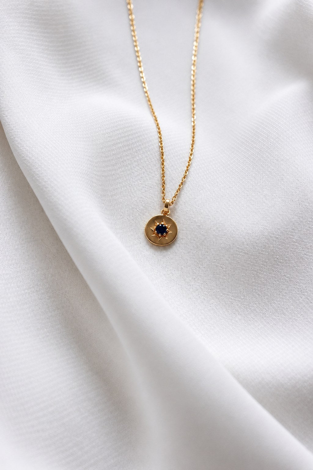 Collier Sunstar plaqué or