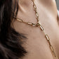 Collier Trombone plaqué or