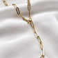 Collier Trombone plaqué or